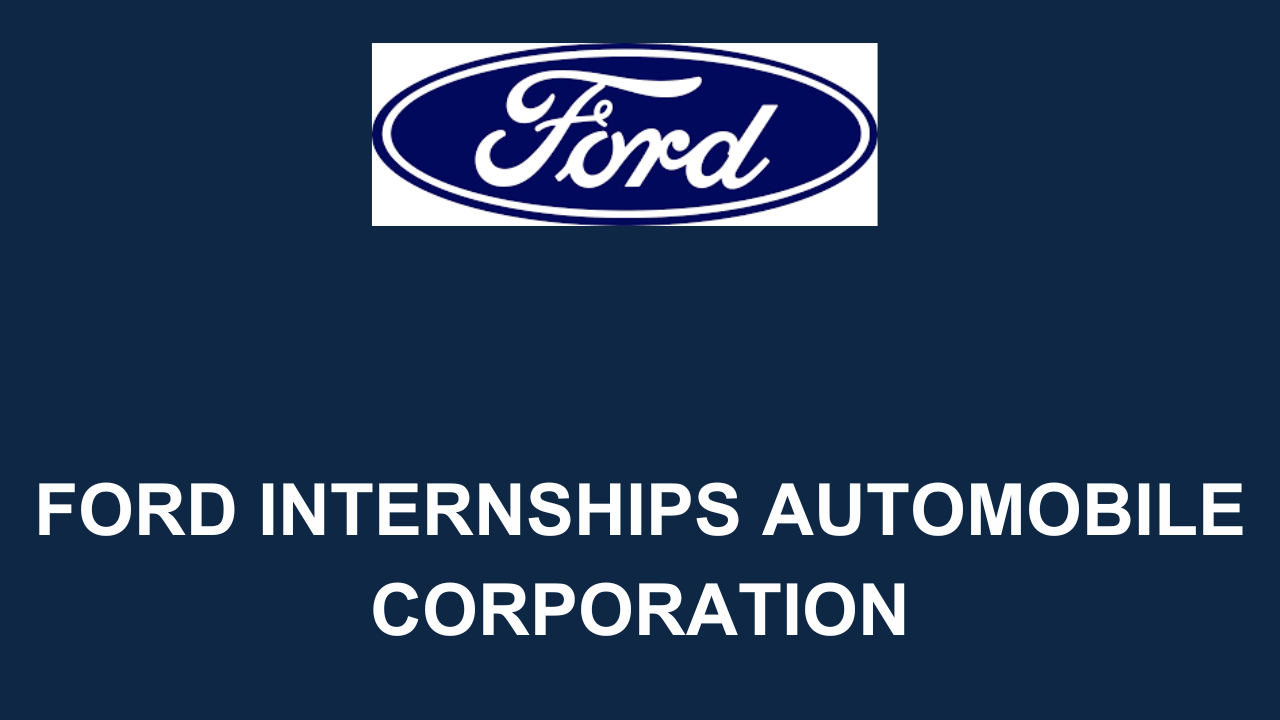 Ford Internships